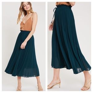 Pleated Palazzo Pant